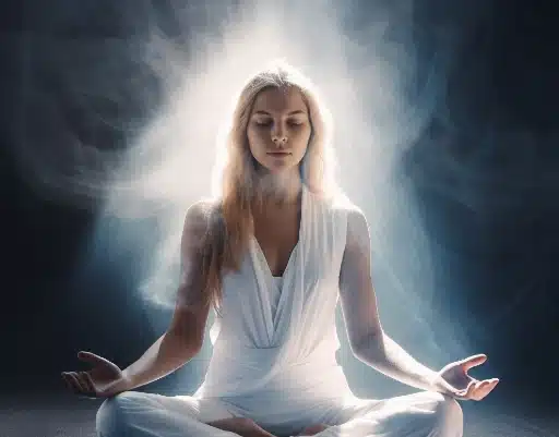 What is healing meditation with white light