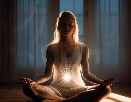 steps for white light meditation