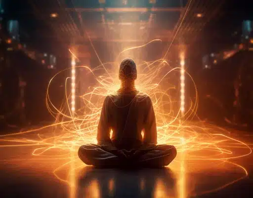 what science says about light during meditation