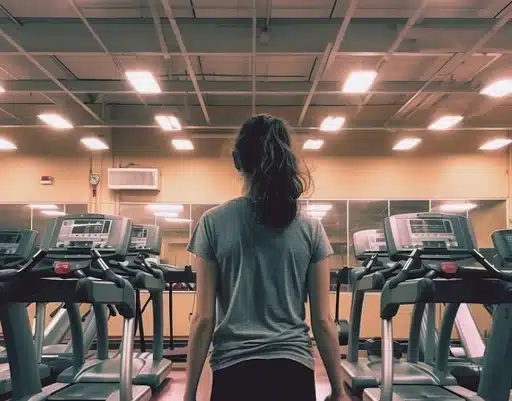 exploring gym before joining