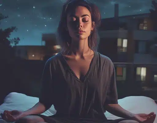 tips for meditating at night