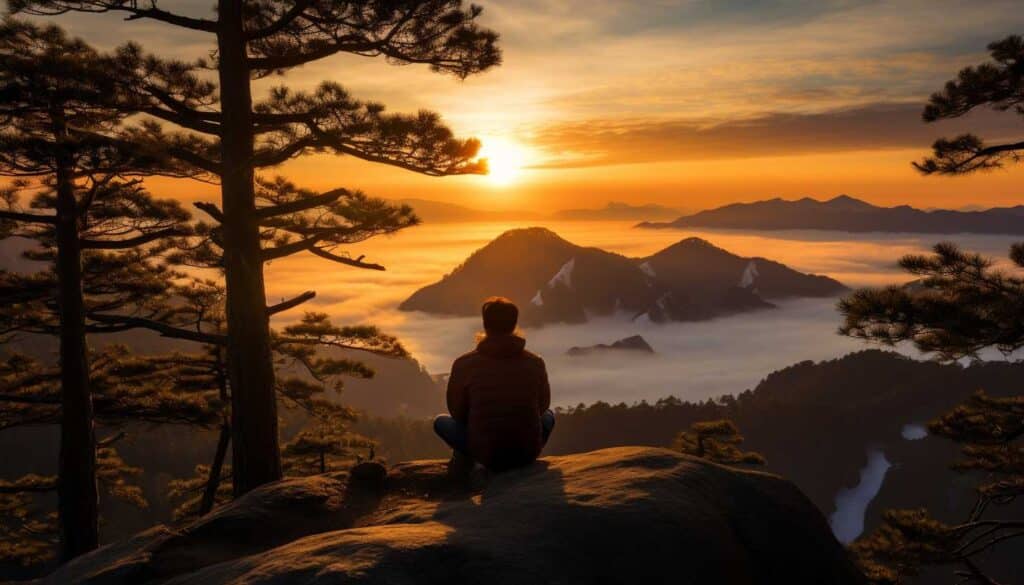 how to do sun gazing meditation