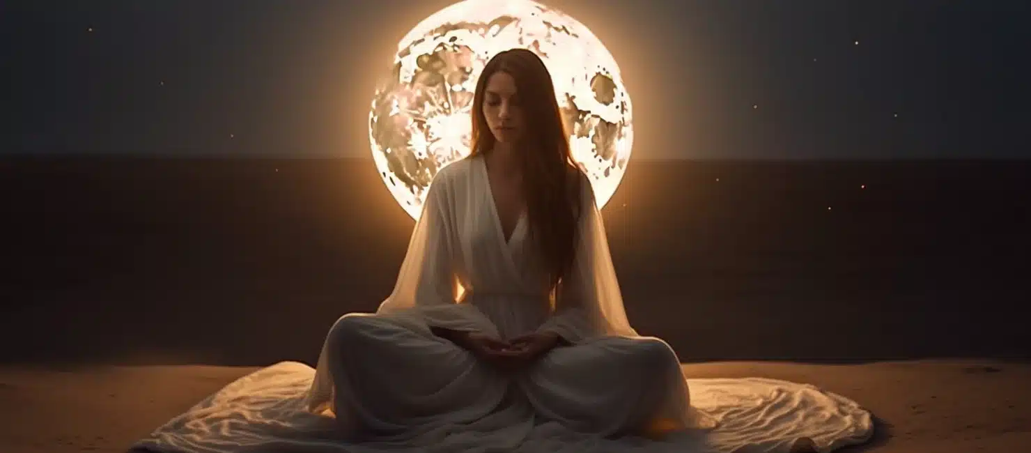 full moon grounding meditation