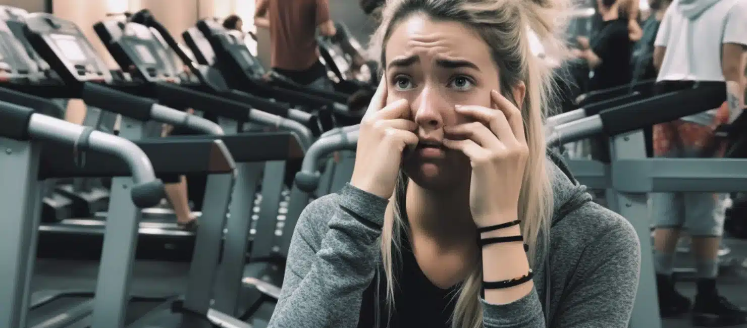 how to overcome gym anxiety