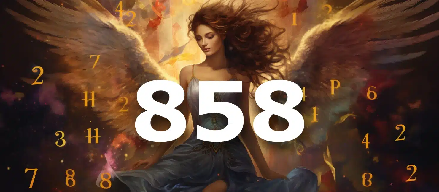 858 angel number